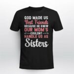 Best Friends Forever Squad T Shirt BFF Bestie Friendship Matching Tee Unisex Black (Size L) (2)