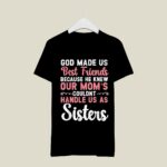 Best Friends Forever Squad T Shirt BFF Bestie Friendship Matching Tee Unisex Black (Size L) (3)