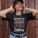 Best Friends Forever Squad T Shirt BFF Bestie Friendship Matching Tee Unisex Black (Size L) (5)