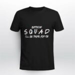 Friends Birthday Squad T Shirt 30th, 40th, 50th Birthday Matching Tee Unisex Black (Size L) (2)