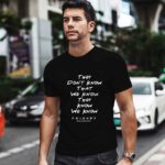 Friends They Don’t Know That We Know Quote T Shirt Funny Unisex Black Tee (Size L) (1)